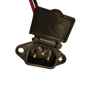 Akkuadapteri runkoon IEC14 ( Latausta varten ) Lyhyt malli 22cm