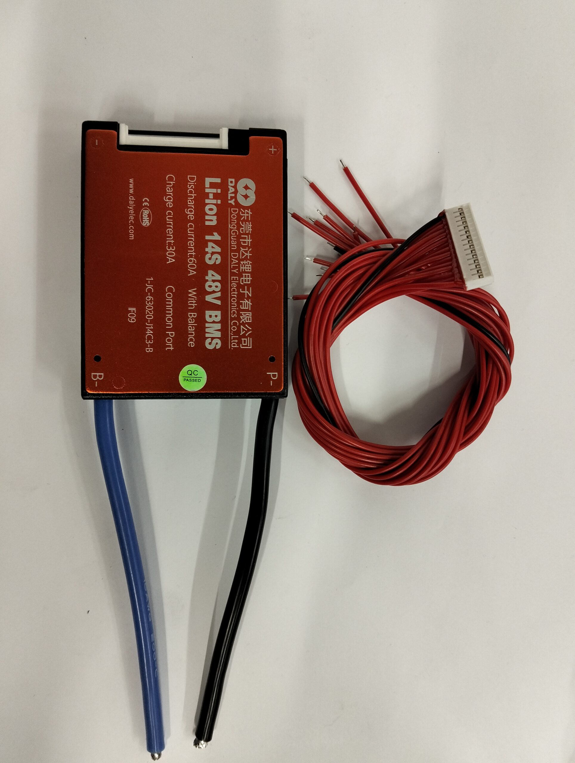 Daly Li-ion 52v (14S) 60A BMS piiri