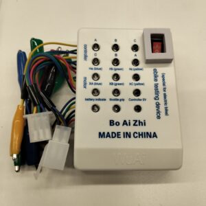 Sähkömenopelin elektroniikan testilaite